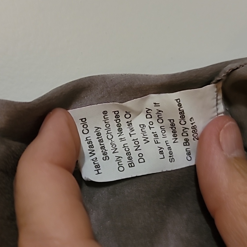 Cabi silk gray sleeveless blouse, L - Picture 3 of 9